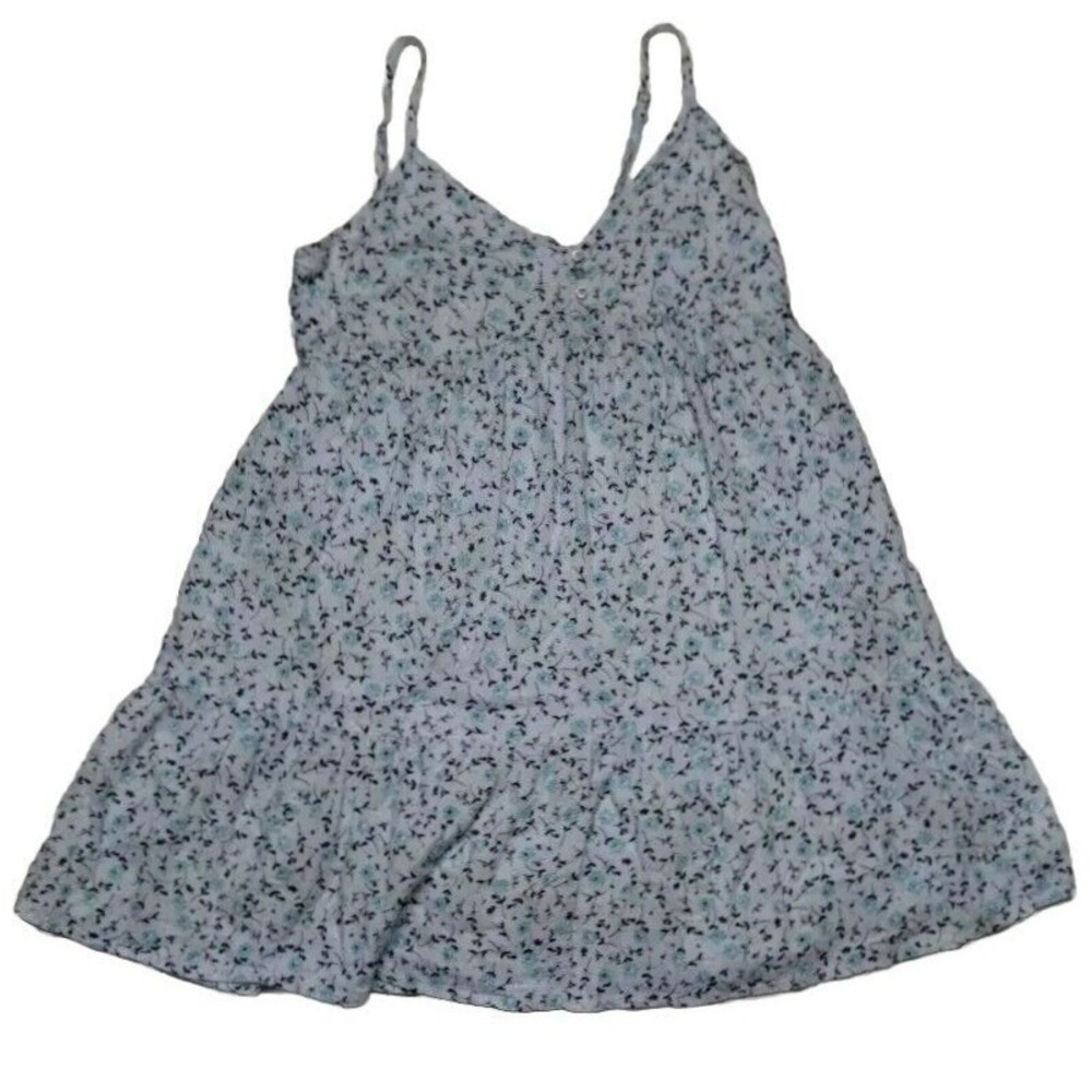 Wild‎ Fable Floral Mini Dress Women's Small Babydoll Summer Casual Sundress